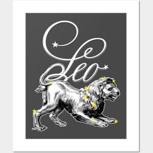 LEO sign Posters and Art